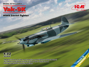ICM 1:32 32091 Yak-9K, WWII Soviet fighter