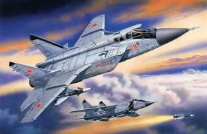 ICM 1:72 72151 MiG-31 Foxhound Russian Heavy Interceptor Fighter