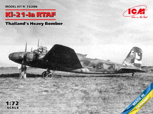 ICM 1:72 72206 Ki-21-Ia RTAF, Thailand's Heavy Bomber