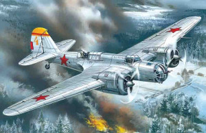ICM 1:72 72162 Sowjetischer Bomber SB 2M-100A