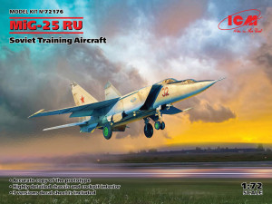 ICM 1:72 72176 MiG-25 RU, Soviet Training Aircraft