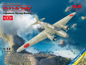 ICM 1:72 72203 Ki-21-Ib 'Sally', Japanese Heavy Bomber (100% new molds)