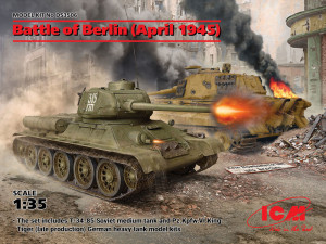 ICM 1:35 DS3506 Battle of Berlin (April 1945) (T-34-85, King Tiger)