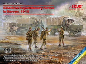 ICM 1:35 DS3518 American Expeditionary Forces in Europe, 1918