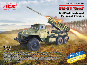 ICM 1:72 72707 BM-21 Grad, MLRS of the Armed Forces of Ukraine