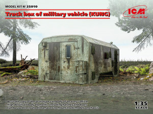 ICM 1:35 35010 Truck box of military vehicle (KUNG)