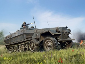 ICM 1:35 35101 Sd.Kfz.251/1 Ausf.A WWII German Armoured Personnel Carrier