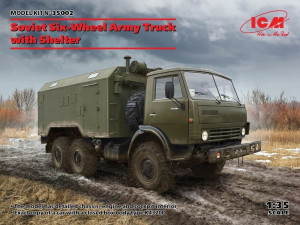 ICM 1:35 35002 Soviet Six-Wheel Army Truck with Shelter