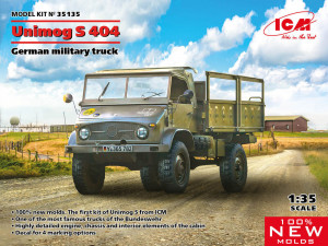 ICM 1:35 35135 Unimog S 404, German military truck