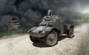 ICM 1:35 35374 Panzerspähwagen P 204 (f)