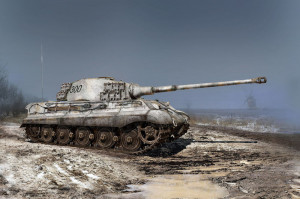 ICM 1:35 35363 Pz.Kpfw.VI Ausf.B Königstiger w.Henschel Turret(late production)WWII German