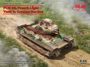 ICM 1:35 35337 FCM 36, French Light Tank in German Service