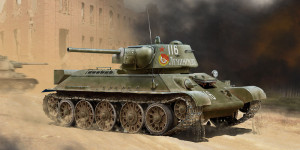 ICM 1:35 35365 T-34/76 early 1943 production WWII Soviet Medium Tank