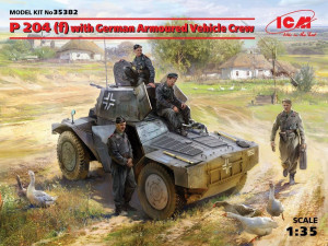ICM 1:35 35382 P 204(f)with German Armoured VehicleCrew