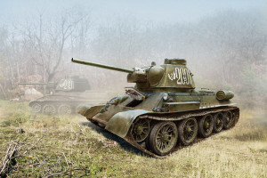 ICM 1:35 35366 T-34/76 late 1943 production WWII Soviet Medium Tank