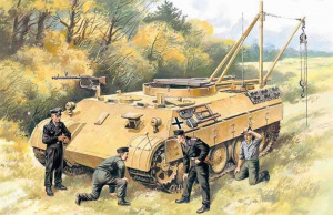 ICM 1:35 35342 Bergepanther mit Panzerbesatzung