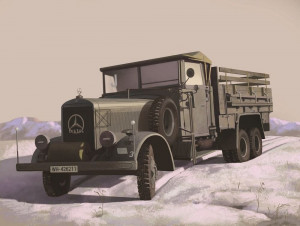 ICM 1:35 35405 Typ LG3000, WWII German Army Truck