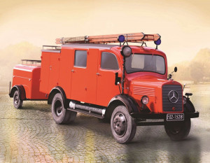 ICM 1:35 35527 L1500S LF 8, German Light Fire Truck