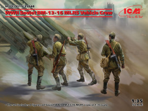 ICM 1:35 35648 WWII Soviet BM-13-16 MLRS Vehicle Crew