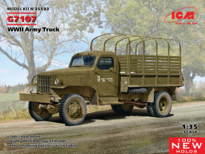 ICM 1:35 35593 G7107, WWII Army Truck (100% new molds)