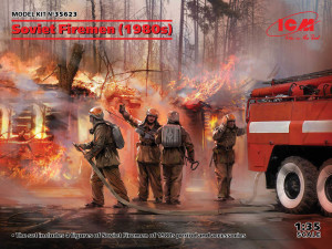 ICM 1:35 35623 Soviet Firemen (1980s)