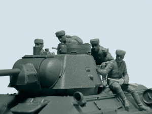 ICM 1:35 35640 Soviet Tank Riders 1943-1945