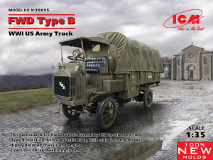 ICM 1:35 35655 FWD Type B, WWI US Army Truck