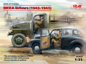 ICM 1:35 35643 RKKA Drivers(1943-1945)(2 Figures)
