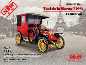 ICM 1:35 35659 Taxi de la Marne(1914),French Car
