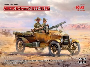 ICM 1:35 35707 ANZAC Drivers (1917-1918)(2 figures)