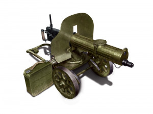 ICM 1:35 35676 Soviet Maxim Machine Gun 1941