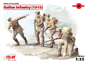 ICM 1:35 35687 Italian Infantry 1915