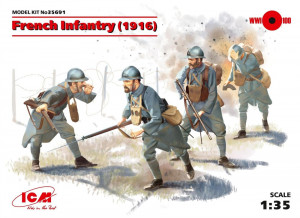 ICM 1:35 35691 French Infantry 1916