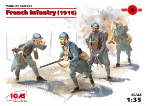 ICM 1:35 35691 French Infantry 1916