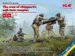 ICM 1:35 35750 The Crew of Stugna-P antitank complex (100% new molds)