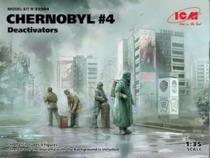 ICM 1:35 35904 Chernobyl4. Deactivators (4 figures)