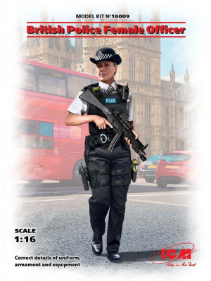 ICM 1:16 16009 British Police Female Officer