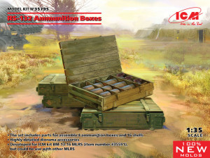 ICM 1:35 35795 RS-132 Ammunition Boxes (100% new molds)
