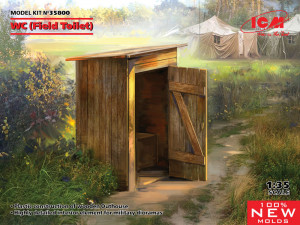 ICM 1:35 35800 WC (Field Toilet) (100% new molds)