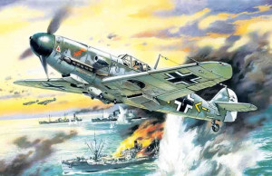 ICM 1:48 48104 Messerschmitt Bf 109F-4/B