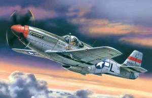ICM 1:48 48121 Mustang P-51C American Fighter