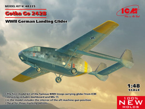 ICM 1:48 48225 Gotha Go 242B, WWII German Landing Glider (100% new molds)