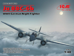 ICM 1:48 48239 Ju 88C-6b, WWII German Night Fighter