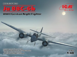 ICM 1:48 48239 Ju 88C-6b, WWII German Night Fighter