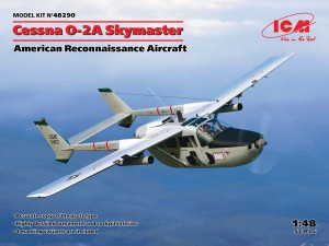 ICM 1:48 48290 Cessna O-2A Skymaster,American Reconnaissance Aircraft