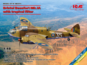 ICM 1:48 48311 Bristol Beaufort Mk.IA with tropical filter