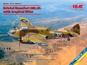 ICM 1:48 48311 Bristol Beaufort Mk.IA with tropical filter