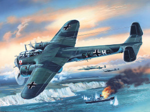 ICM 1:48 48244 Do 17Z-2, WWII German Bomber