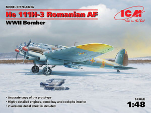 ICM 1:48 48266 He 111H-3 Romanian AF, WWII Bomber