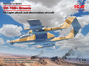 ICM 1:48 48301 OV-10D+ Bronco, US Attack Aircraft